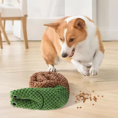 HausPets Schnüffelspielzeug für Hunde in Schneckenform