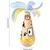 HausPets Jouet Interactif Chat Ours en Bois et Coton