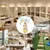 HausPets Jouet Interactif Chat Ours en Bois et Coton