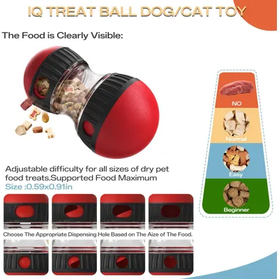 HausPets Distributeur de Croquettes Interactif pour Chien - Slow Feeder HausPets Distributeur de Croquettes Interactif pour Chien - Slow Feeder