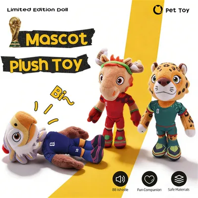 HausPets Hunde Bestseller Quitschspielzeug, Maskottchen,  Jaguar/ZAYU