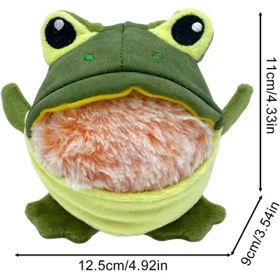 HausPets Jouet Chien Grenouille Interactif avec Squeaker Démontable HausPets Jouet Chien Grenouille Interactif avec Squeaker Démontable
