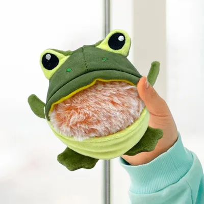 HausPets Jouet Chien Grenouille Interactif avec Squeaker Démontable HausPets Jouet Chien Grenouille Interactif avec Squeaker Démontable