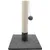 HausPets Poteau Griffoir Chat 42cm Gris Blanc Jouet Pompon Stable HausPets Poteau Griffoir Chat 42cm Gris Blanc Jouet Pompon Stable