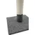 HausPets Poteau Griffoir Chat 42cm Gris Blanc Jouet Pompon Stable HausPets Poteau Griffoir Chat 42cm Gris Blanc Jouet Pompon Stable
