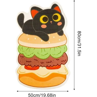 HausPets Griffoir Chat Mural Autocollant Sisal 80cm Protecteur HausPets Griffoir Chat Mural Autocollant Sisal 80cm Protecteur