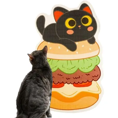 HausPets Griffoir Chat Mural Autocollant Sisal 80cm Protecteur HausPets Griffoir Chat Mural Autocollant Sisal 80cm Protecteur
