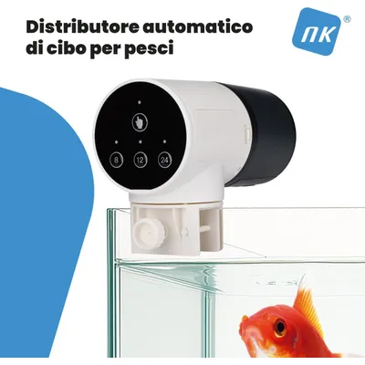 Automatischer Fischfutterautomat,200ml Automatischer Fischfutterautomat,200ml