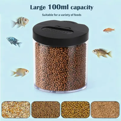 Automatischer Fischfutterautomat,100ml Automatischer Fischfutterautomat,100ml