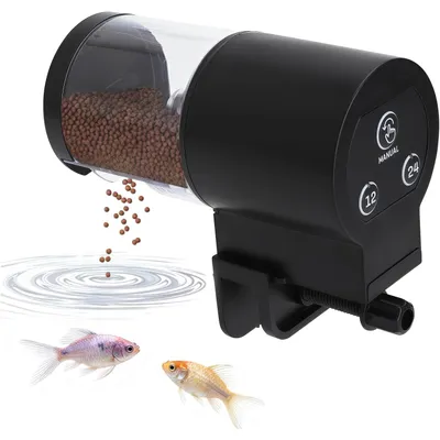Automatischer Fischfutterautomat,100ml Automatischer Fischfutterautomat,100ml