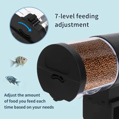 Automatischer Fischfutterautomat,100ml Automatischer Fischfutterautomat,100ml