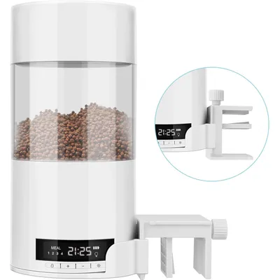 Automatischer Aquarienfutterautomat,500ml Automatischer Aquarienfutterautomat,500ml