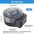 Automatischer Fischfutterautomat,140ml Automatischer Fischfutterautomat,140ml