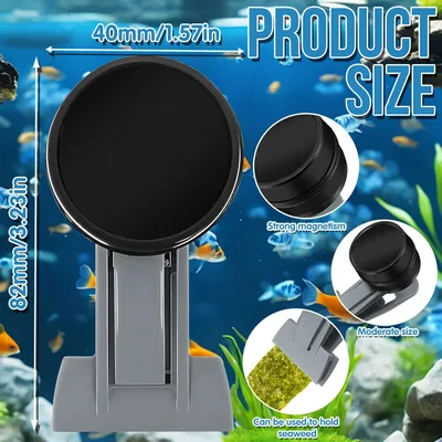 Algenverteiler Goldfische Magnet Algenclip Aquarium Magnethalter Algenverteiler Goldfische Magnet Algenclip Aquarium Magnethalter