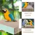 Plateforme perchoir perroquet, papier ondulé 2pcs, cage oiseaux Plateforme perchoir perroquet, papier ondulé 2pcs, cage oiseaux