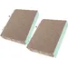 Plateforme perchoir perroquet, papier ondulé 2pcs, cage oiseaux