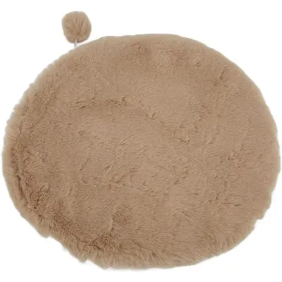 HausPets tapis rond chat chien 45cm gris antidérapant lavable machine HausPets tapis rond chat chien 45cm gris antidérapant lavable machine