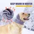 Protège oreilles chien anti secousses capuche apaisante violet S