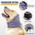 Protège oreilles chien anti secousses capuche apaisante violet S