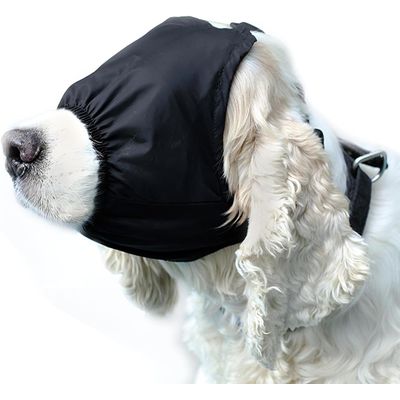 Masque apaisant yeux chien - Anti-anxiété, mal voiture M