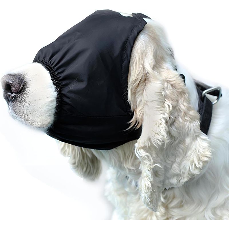 Masque apaisant yeux chien - Anti-anxiété, mal voiture M