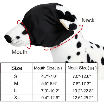 Masque apaisant yeux chien - Anti-anxiété, mal voiture M Masque apaisant yeux chien - Anti-anxiété, mal voiture M