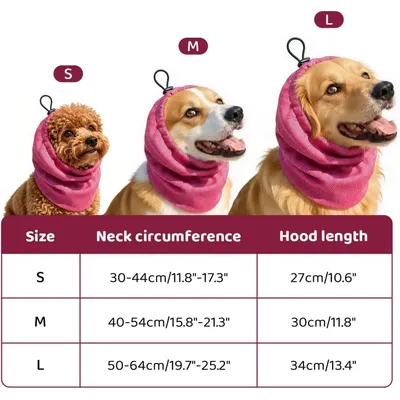 Snood rafraîchissant chien maille - Été, promenade, repas