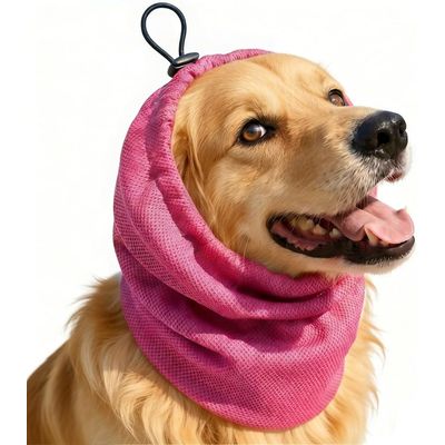 Snood rafraîchissant chien maille - Été, promenade, repas