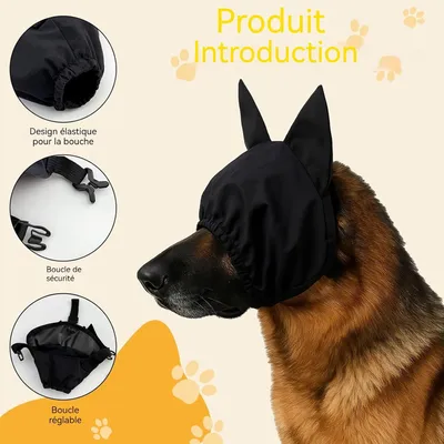 Bonnet apaisant chien - Anti-anxiété, toilettage, voyage Bonnet apaisant chien - Anti-anxiété, toilettage, voyage