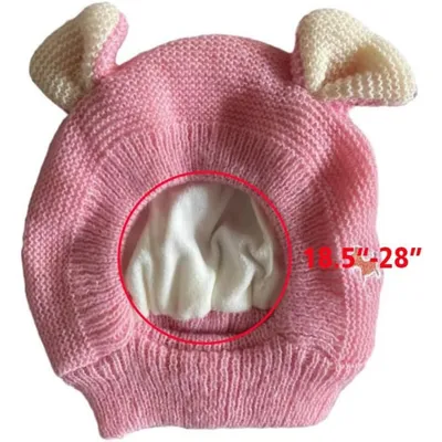 Chapeau chien oreilles silencieuses - Tricoté, anti-bruit Chapeau chien oreilles silencieuses - Tricoté, anti-bruit