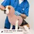 Snood chien cache cou protection oreilles post opératoire rose chair XL