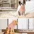 Snood chien cache cou protection oreilles post opératoire rose chair XL