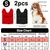 2 pièces casquette chien snood rouge noir S épais hiver 2 pièces casquette chien snood rouge noir S épais hiver