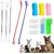 Lot de 10 brosses à dents pour chien et chat Lot de 10 brosses à dents pour chien et chat