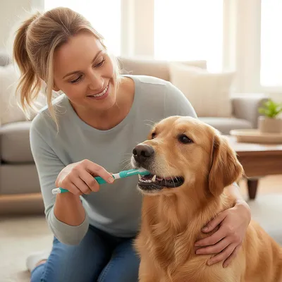 Lot de 8 Ensemble de brosses à dents pour chiens et chats Lot de 8 Ensemble de brosses à dents pour chiens et chats