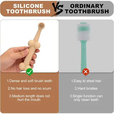 Set de brosses à dents pour animaux