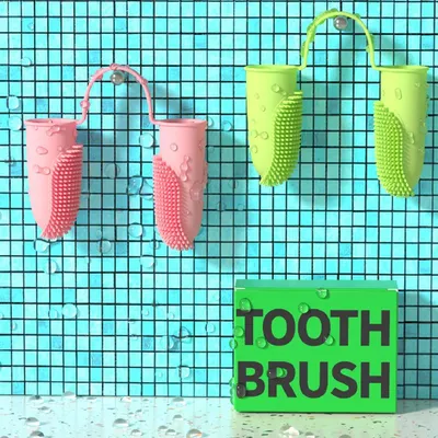 Ensemble de brosses à dents pour chien et chat Ensemble de brosses à dents pour chien et chat