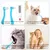 Brosse à dents double face pour chat