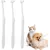 Lot de 3 brosses à dents pour chiens et chats Lot de 3 brosses à dents pour chiens et chats