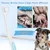 Lot de 2 brosses à dents pour chiens et chats Lot de 2 brosses à dents pour chiens et chats
