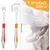 2 brosses à dents chien chat – Hygiène buccale – Rouge/jaune 2 brosses à dents chien chat – Hygiène buccale – Rouge/jaune