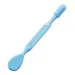 Brosse à dents double tête pour chiens et chats,bleu