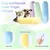 Ensemble de brosses à dents en silicone pour chiens et chats Ensemble de brosses à dents en silicone pour chiens et chats