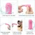 6 brosses à dents chien – 4 couleurs – Silicone souple 360° 6 brosses à dents chien – 4 couleurs – Silicone souple 360°