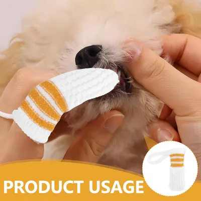 Lot de brosses à dents pour chien et chat Lot de brosses à dents pour chien et chat