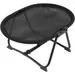 HausPets Tragbares Hundebett 57x41x26cm rutschfest schwarz