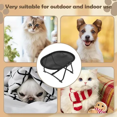 HausPets Tragbares Hundebett 57x41x26cm rutschfest schwarz HausPets Tragbares Hundebett 57x41x26cm rutschfest schwarz