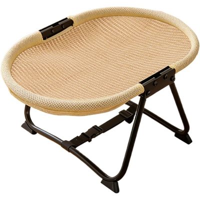 HausPets Erhöhtes Hundebett Hängematte 57x41x26cm khaki klappbar rutschfest