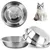 elzle Gamelle Chiens Chats Inoxydable, Passe Lave-Vaisselle, Empilable elzle Gamelle Chiens Chats Inoxydable, Passe Lave-Vaisselle, Empilable