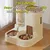 Nourriture auto 2 en 1 distributeur voyage eau chien chat 27cm